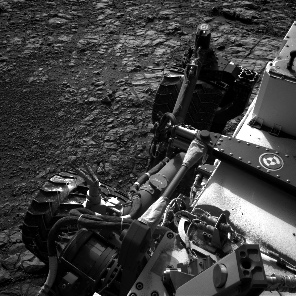 Nasa's Mars rover Curiosity acquired this image using its Right Navigation Camera on Sol 1989, at drive 1626, site number 68