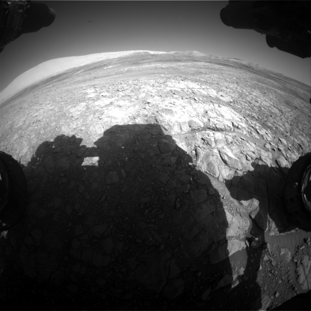 Nasa's Mars rover Curiosity acquired this image using its Front Hazard Avoidance Camera (Front Hazcam) on Sol 1990, at drive 1626, site number 68