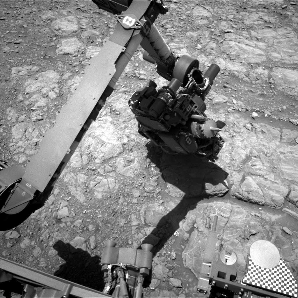 Nasa's Mars rover Curiosity acquired this image using its Left Navigation Camera on Sol 1991, at drive 1626, site number 68