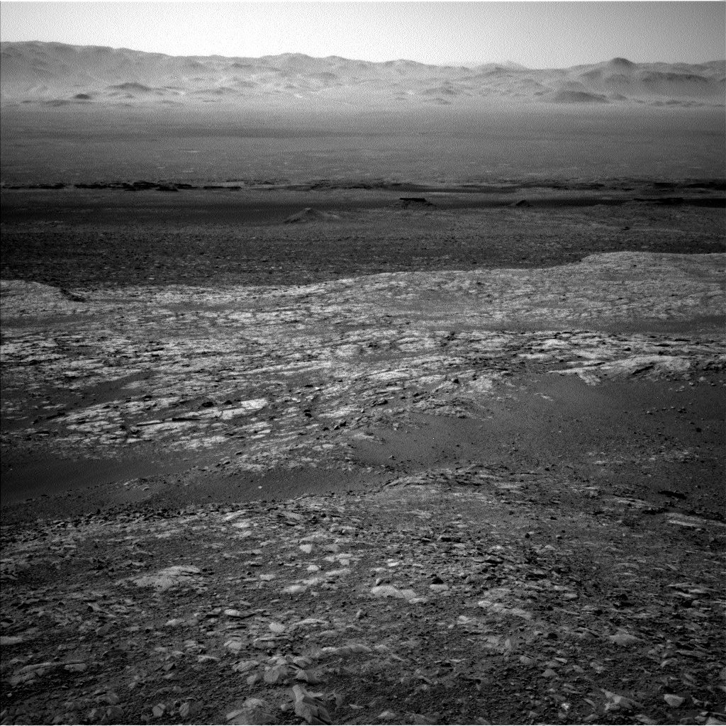 Nasa's Mars rover Curiosity acquired this image using its Left Navigation Camera on Sol 1991, at drive 1776, site number 68
