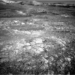 Nasa's Mars rover Curiosity acquired this image using its Left Navigation Camera on Sol 1993, at drive 1828, site number 68