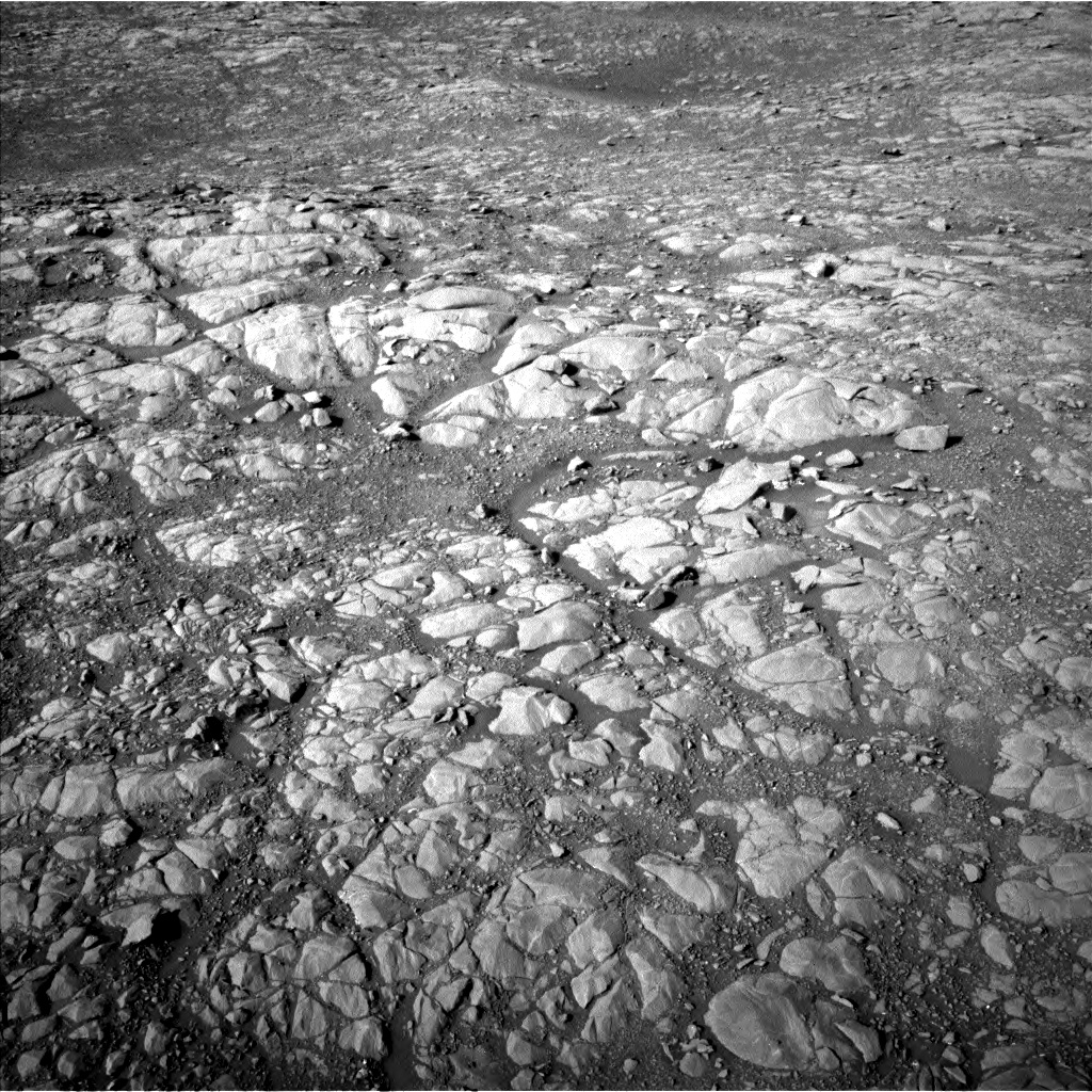 Nasa's Mars rover Curiosity acquired this image using its Left Navigation Camera on Sol 1993, at drive 2020, site number 68