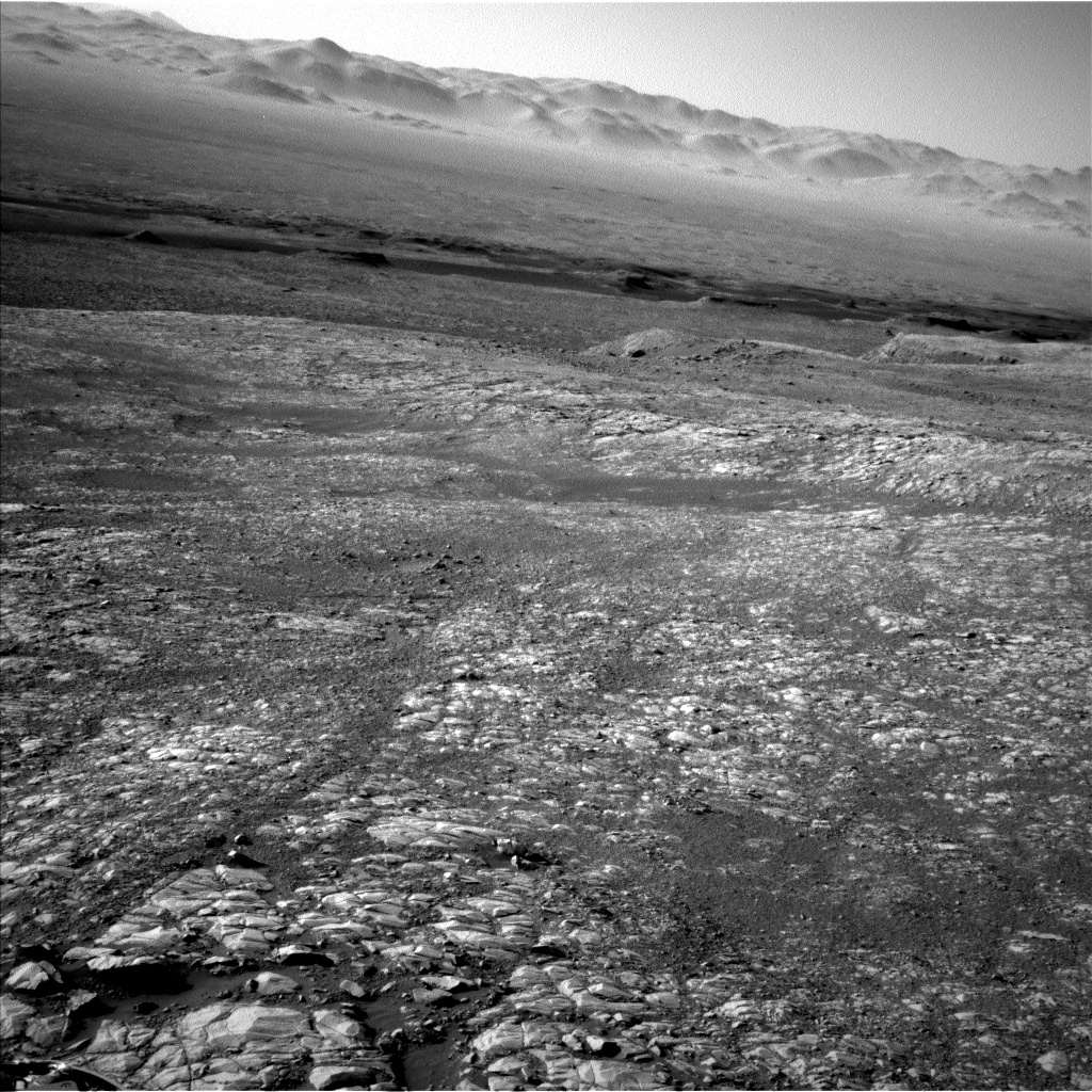 Nasa's Mars rover Curiosity acquired this image using its Left Navigation Camera on Sol 1993, at drive 2050, site number 68