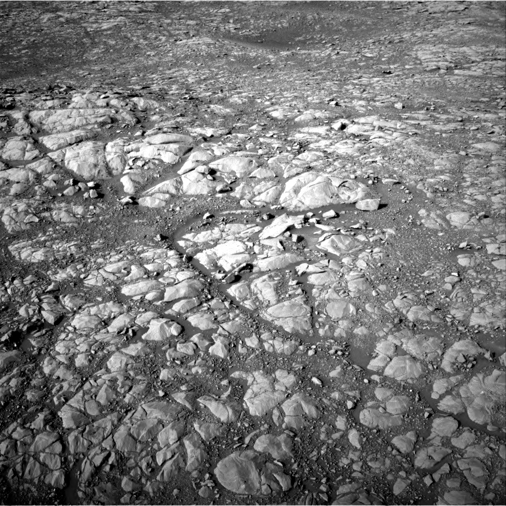 Nasa's Mars rover Curiosity acquired this image using its Right Navigation Camera on Sol 1993, at drive 2020, site number 68