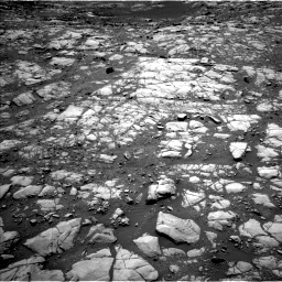 Nasa's Mars rover Curiosity acquired this image using its Left Navigation Camera on Sol 1996, at drive 2138, site number 68