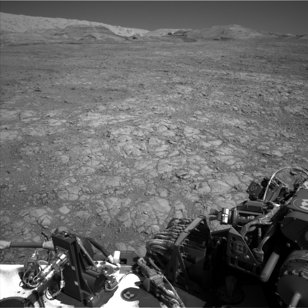 Nasa's Mars rover Curiosity acquired this image using its Left Navigation Camera on Sol 1996, at drive 2396, site number 68