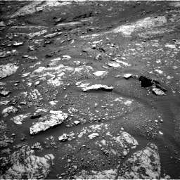 Nasa's Mars rover Curiosity acquired this image using its Left Navigation Camera on Sol 1999, at drive 2532, site number 68