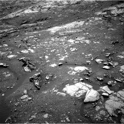 Nasa's Mars rover Curiosity acquired this image using its Right Navigation Camera on Sol 1999, at drive 2550, site number 68