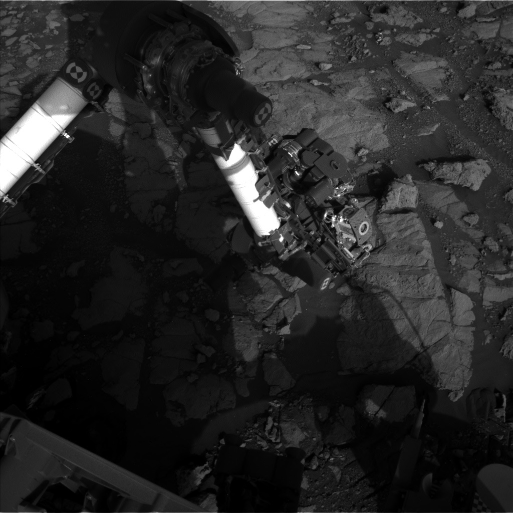 Nasa's Mars rover Curiosity acquired this image using its Left Navigation Camera on Sol 2001, at drive 2626, site number 68