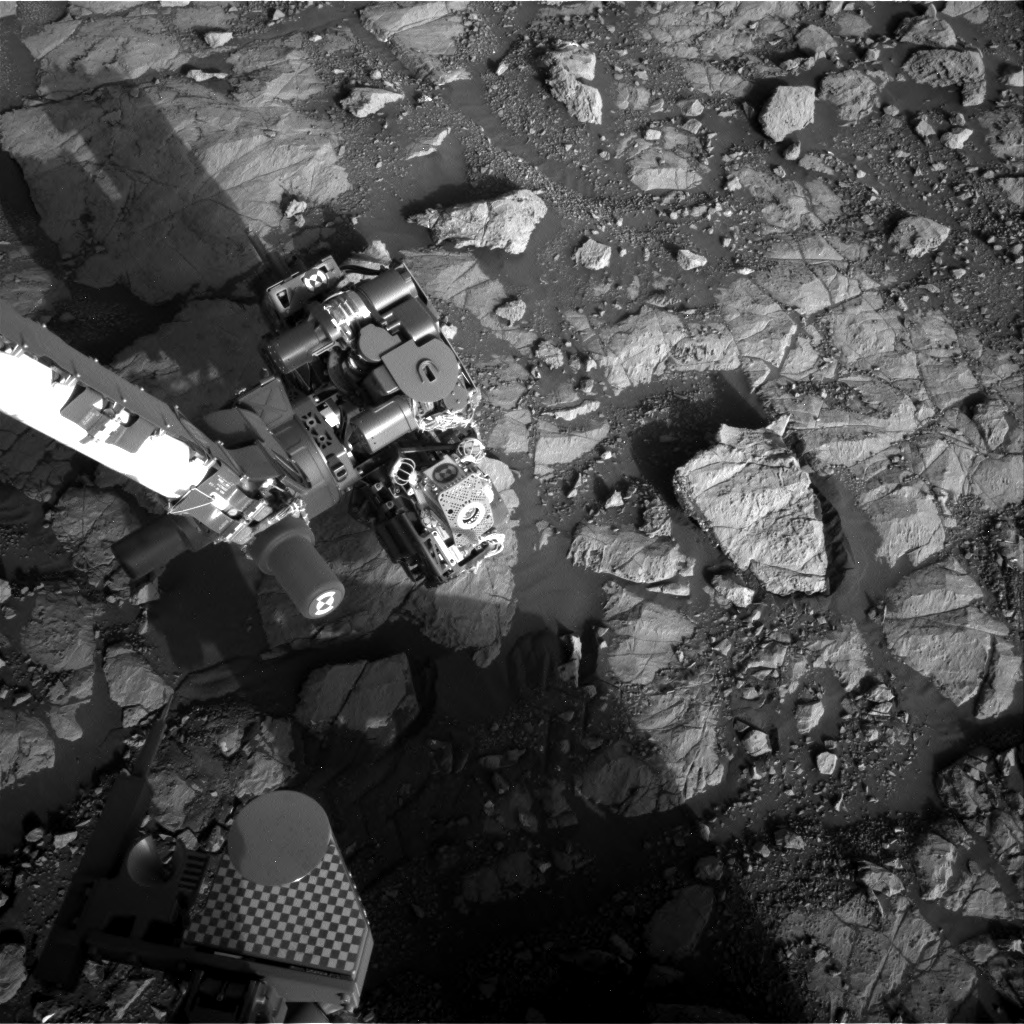 Nasa's Mars rover Curiosity acquired this image using its Right Navigation Camera on Sol 2001, at drive 2626, site number 68