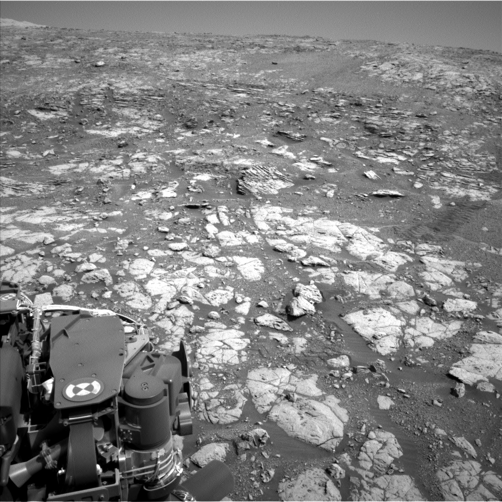 Nasa's Mars rover Curiosity acquired this image using its Left Navigation Camera on Sol 2003, at drive 0, site number 69