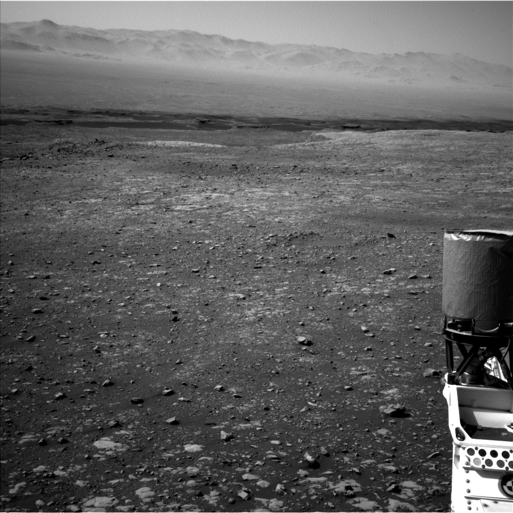 Nasa's Mars rover Curiosity acquired this image using its Left Navigation Camera on Sol 2003, at drive 0, site number 69