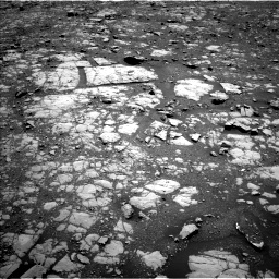Nasa's Mars rover Curiosity acquired this image using its Left Navigation Camera on Sol 2004, at drive 24, site number 69