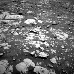 Nasa's Mars rover Curiosity acquired this image using its Left Navigation Camera on Sol 2004, at drive 36, site number 69