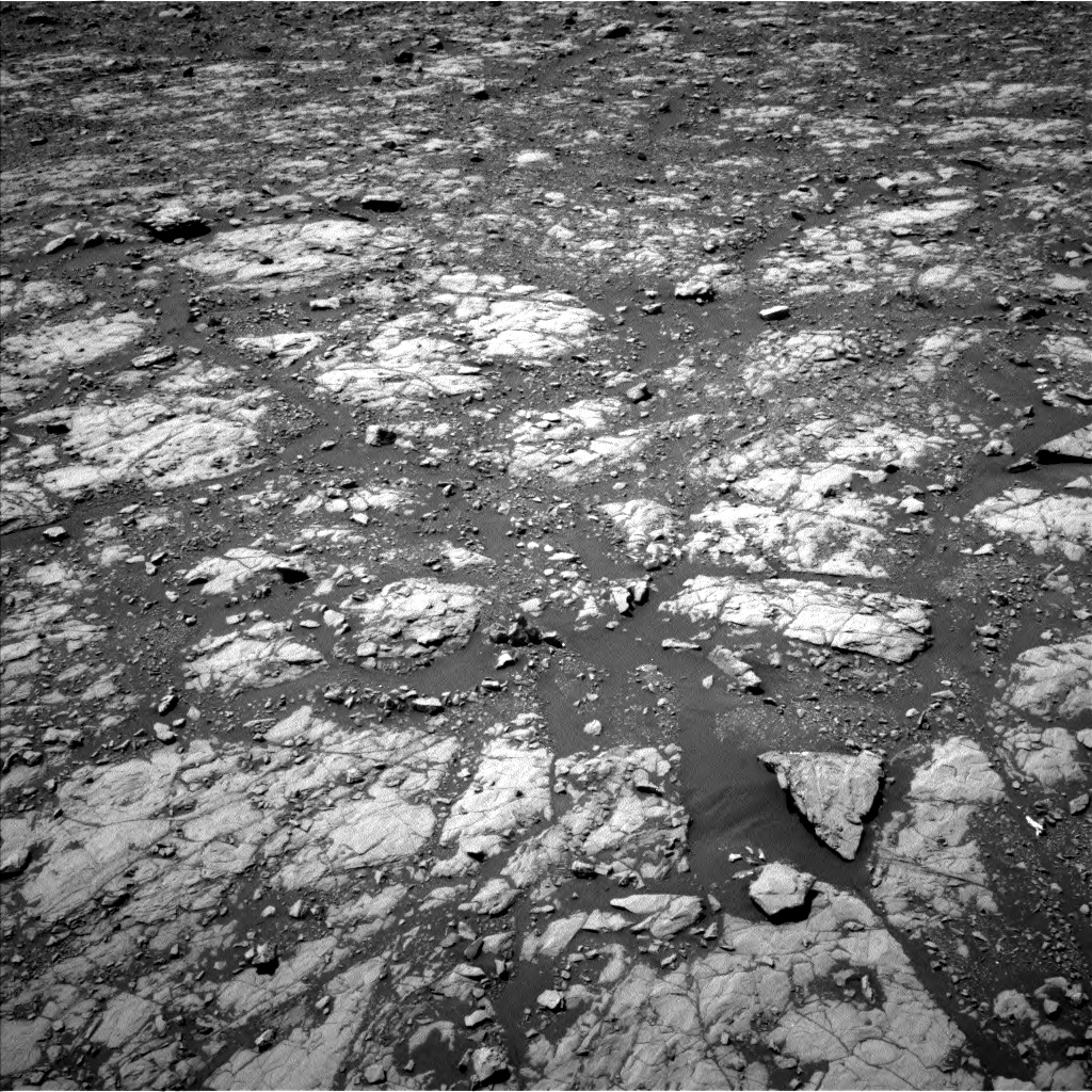 Nasa's Mars rover Curiosity acquired this image using its Left Navigation Camera on Sol 2004, at drive 372, site number 69
