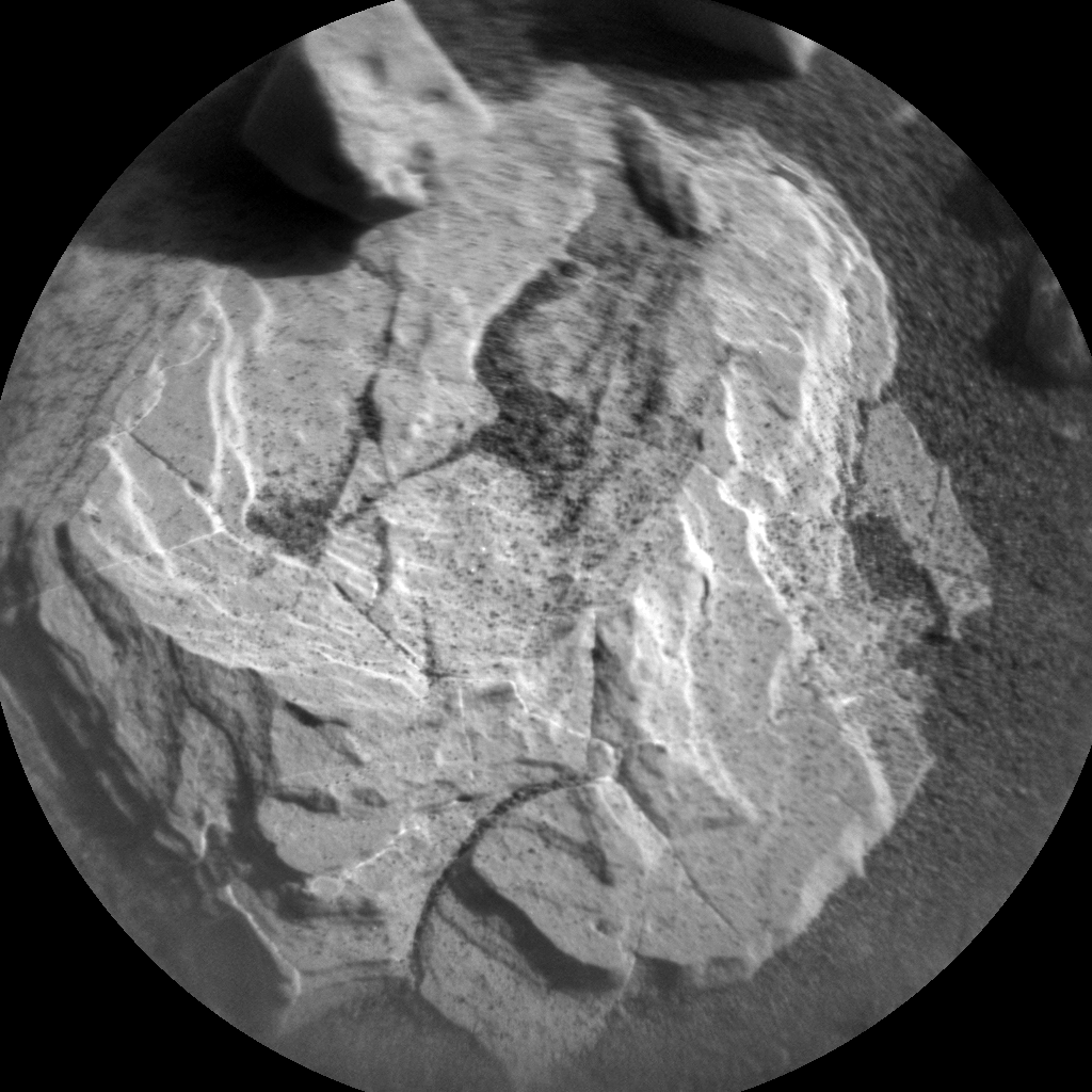 Nasa's Mars rover Curiosity acquired this image using its Chemistry & Camera (ChemCam) on Sol 2004, at drive 408, site number 69