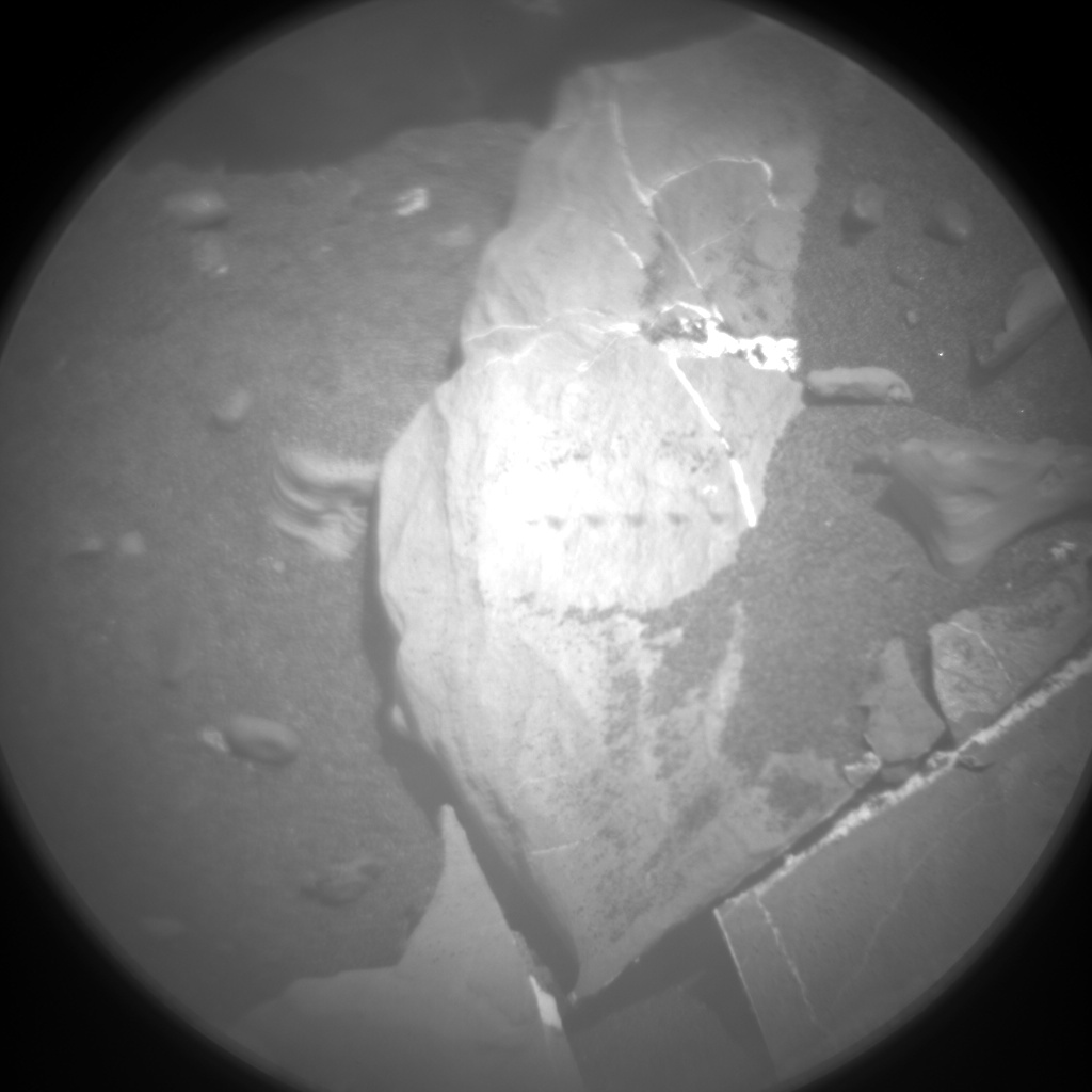 Nasa's Mars rover Curiosity acquired this image using its Chemistry & Camera (ChemCam) on Sol 2005, at drive 408, site number 69