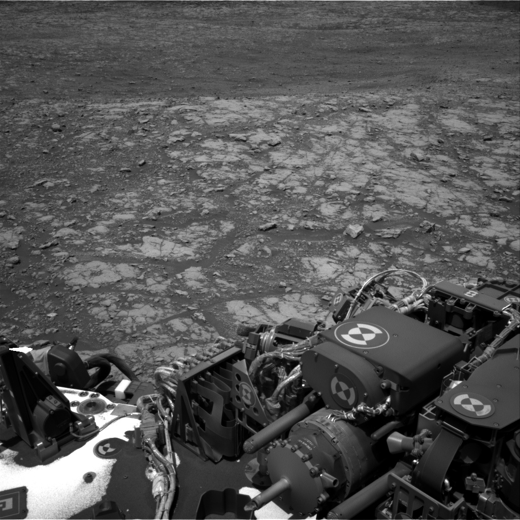 Nasa's Mars rover Curiosity acquired this image using its Right Navigation Camera on Sol 2005, at drive 408, site number 69