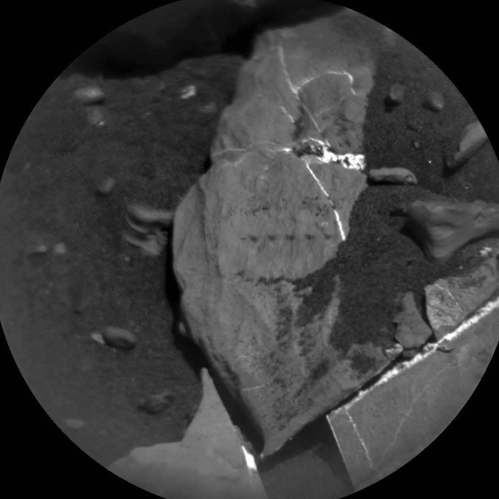 Nasa's Mars rover Curiosity acquired this image using its Chemistry & Camera (ChemCam) on Sol 2005, at drive 408, site number 69
