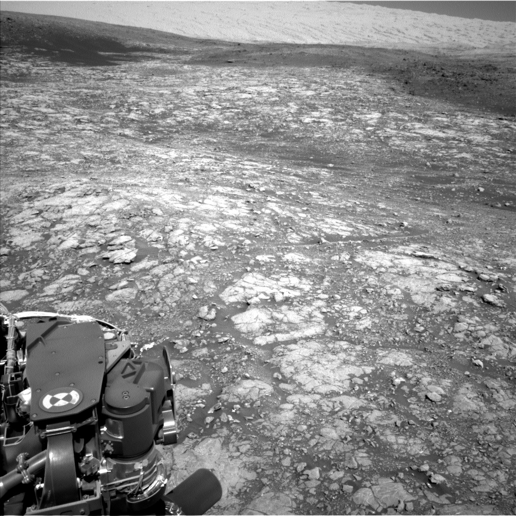 Nasa's Mars rover Curiosity acquired this image using its Left Navigation Camera on Sol 2007, at drive 714, site number 69