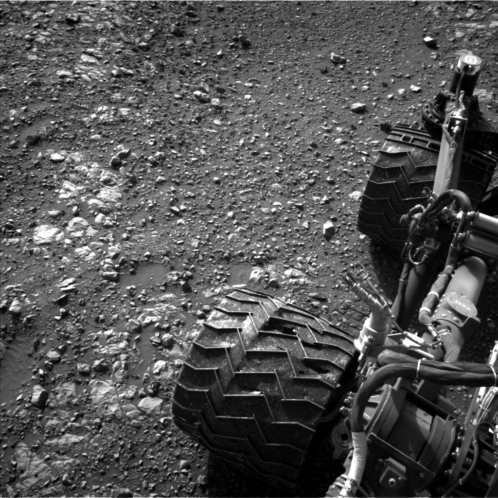 Nasa's Mars rover Curiosity acquired this image using its Left Navigation Camera on Sol 2007, at drive 714, site number 69