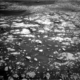 Nasa's Mars rover Curiosity acquired this image using its Left Navigation Camera on Sol 2009, at drive 954, site number 69