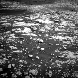 Nasa's Mars rover Curiosity acquired this image using its Left Navigation Camera on Sol 2009, at drive 960, site number 69