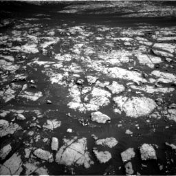 Nasa's Mars rover Curiosity acquired this image using its Left Navigation Camera on Sol 2009, at drive 990, site number 69