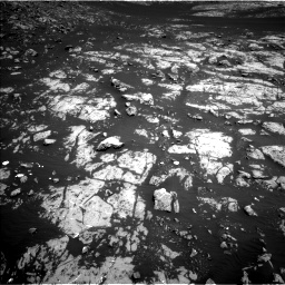 Nasa's Mars rover Curiosity acquired this image using its Left Navigation Camera on Sol 2009, at drive 1014, site number 69