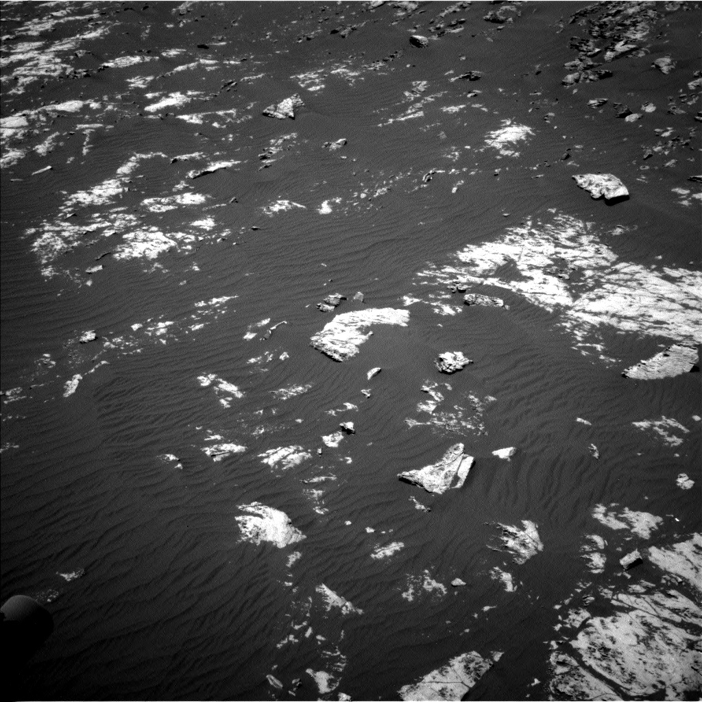 Nasa's Mars rover Curiosity acquired this image using its Left Navigation Camera on Sol 2009, at drive 1020, site number 69