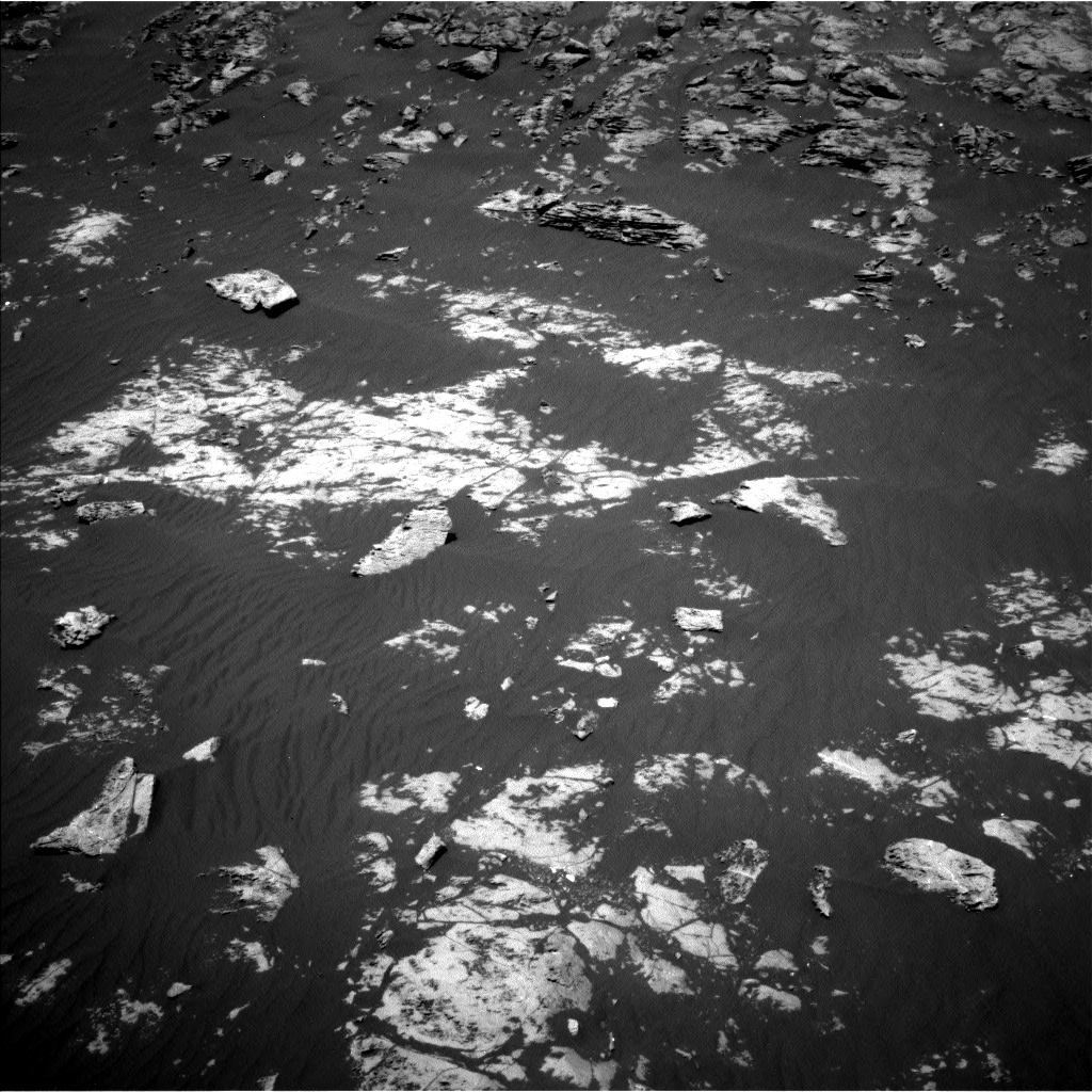 Nasa's Mars rover Curiosity acquired this image using its Left Navigation Camera on Sol 2009, at drive 1020, site number 69