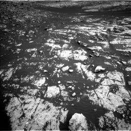Nasa's Mars rover Curiosity acquired this image using its Left Navigation Camera on Sol 2009, at drive 1032, site number 69