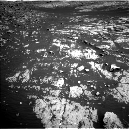 Nasa's Mars rover Curiosity acquired this image using its Left Navigation Camera on Sol 2009, at drive 1038, site number 69