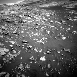 Nasa's Mars rover Curiosity acquired this image using its Left Navigation Camera on Sol 2009, at drive 1056, site number 69