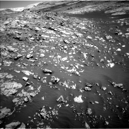 Nasa's Mars rover Curiosity acquired this image using its Left Navigation Camera on Sol 2009, at drive 1062, site number 69
