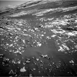 Nasa's Mars rover Curiosity acquired this image using its Left Navigation Camera on Sol 2009, at drive 1062, site number 69