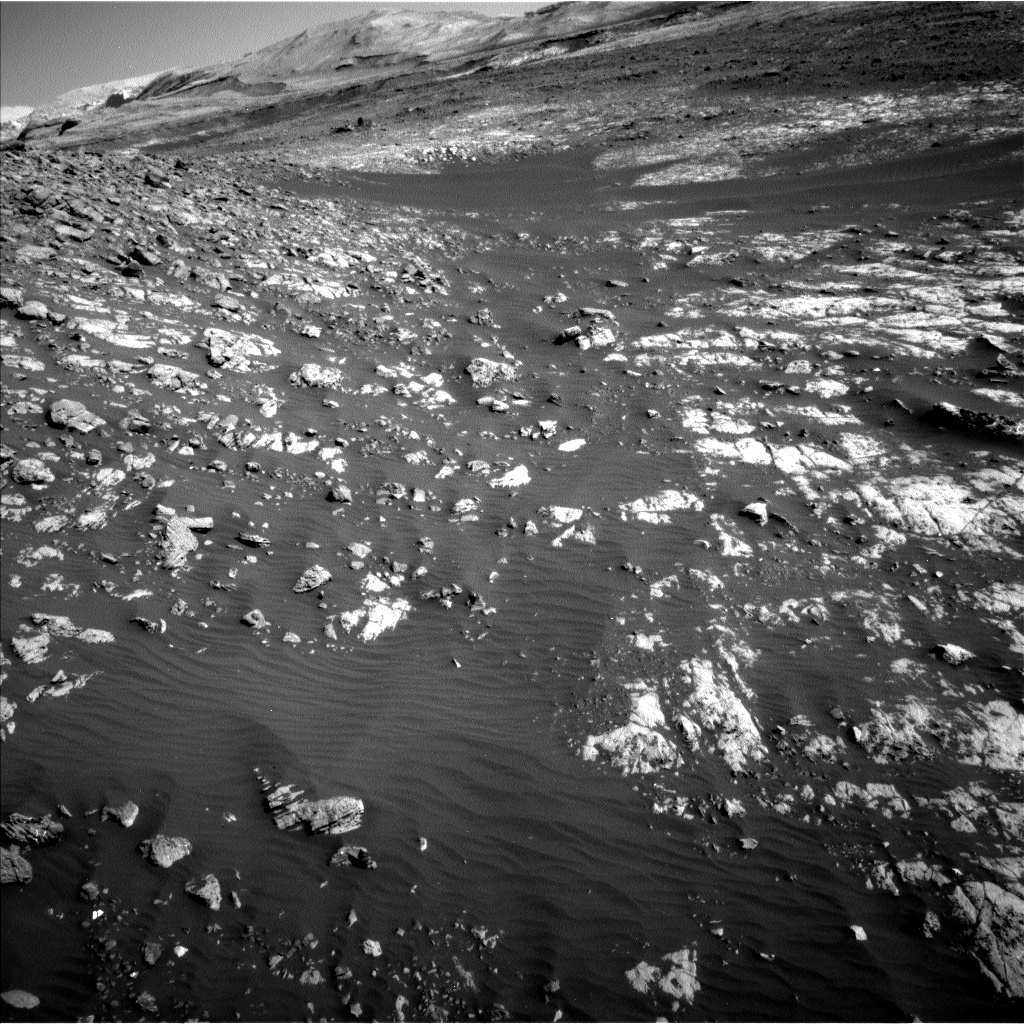 Nasa's Mars rover Curiosity acquired this image using its Left Navigation Camera on Sol 2009, at drive 1072, site number 69