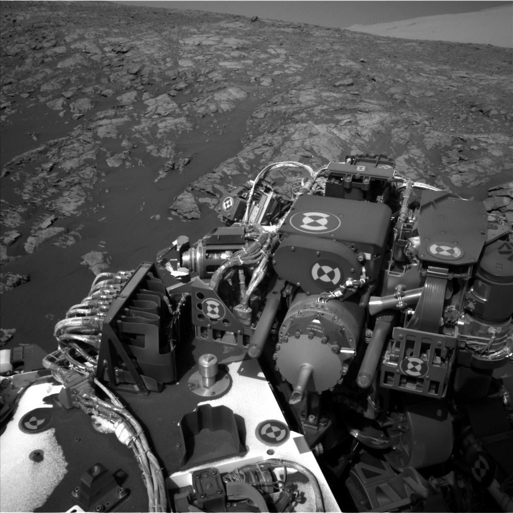 Nasa's Mars rover Curiosity acquired this image using its Left Navigation Camera on Sol 2009, at drive 1072, site number 69