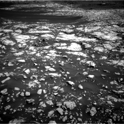 Nasa's Mars rover Curiosity acquired this image using its Right Navigation Camera on Sol 2009, at drive 966, site number 69