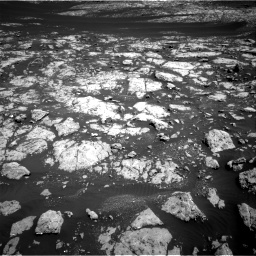 Nasa's Mars rover Curiosity acquired this image using its Right Navigation Camera on Sol 2009, at drive 984, site number 69