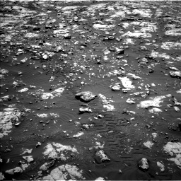 Nasa's Mars rover Curiosity acquired this image using its Left Navigation Camera on Sol 2012, at drive 1156, site number 69