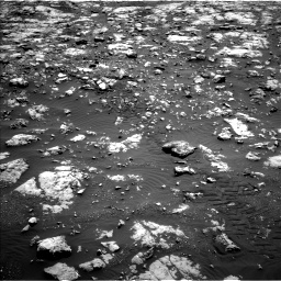 Nasa's Mars rover Curiosity acquired this image using its Left Navigation Camera on Sol 2012, at drive 1162, site number 69