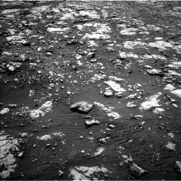 Nasa's Mars rover Curiosity acquired this image using its Left Navigation Camera on Sol 2012, at drive 1174, site number 69