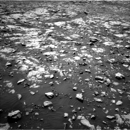 Nasa's Mars rover Curiosity acquired this image using its Left Navigation Camera on Sol 2012, at drive 1210, site number 69