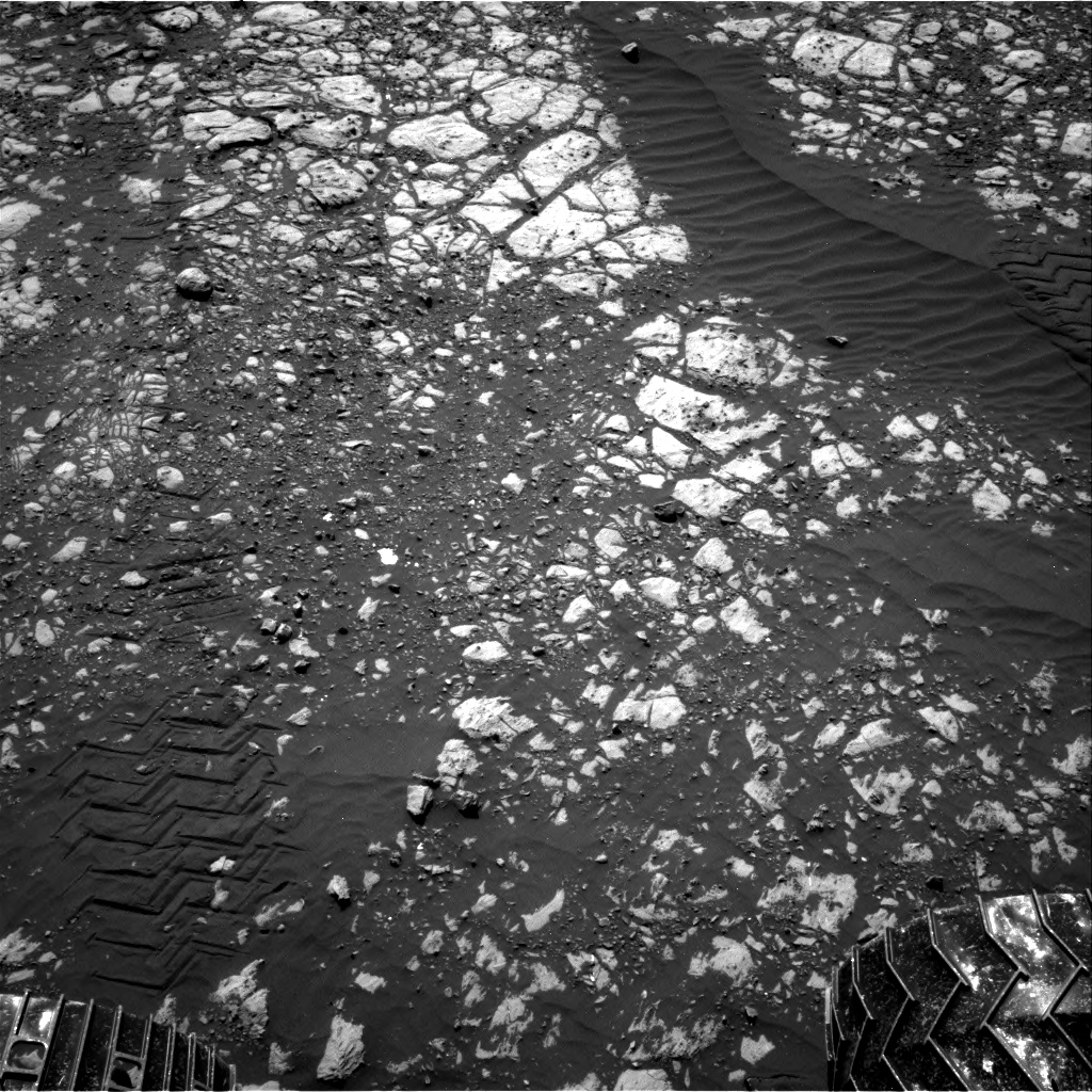 Nasa's Mars rover Curiosity acquired this image using its Right Navigation Camera on Sol 2012, at drive 1384, site number 69