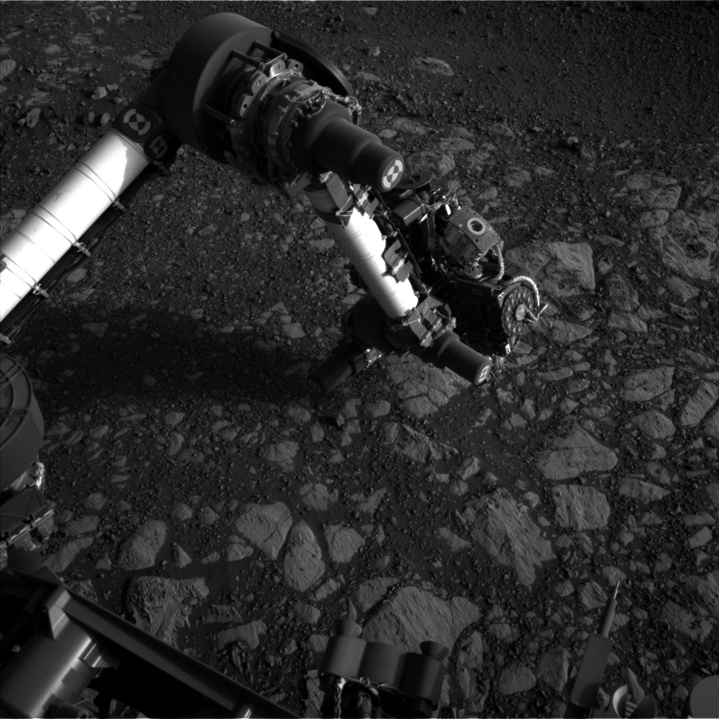 Nasa's Mars rover Curiosity acquired this image using its Left Navigation Camera on Sol 2013, at drive 1384, site number 69