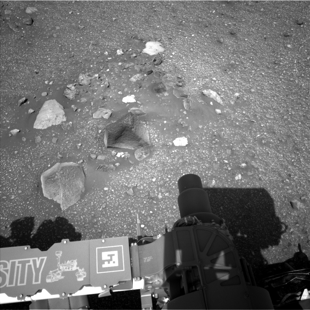 Nasa's Mars rover Curiosity acquired this image using its Left Navigation Camera on Sol 2014, at drive 1552, site number 69