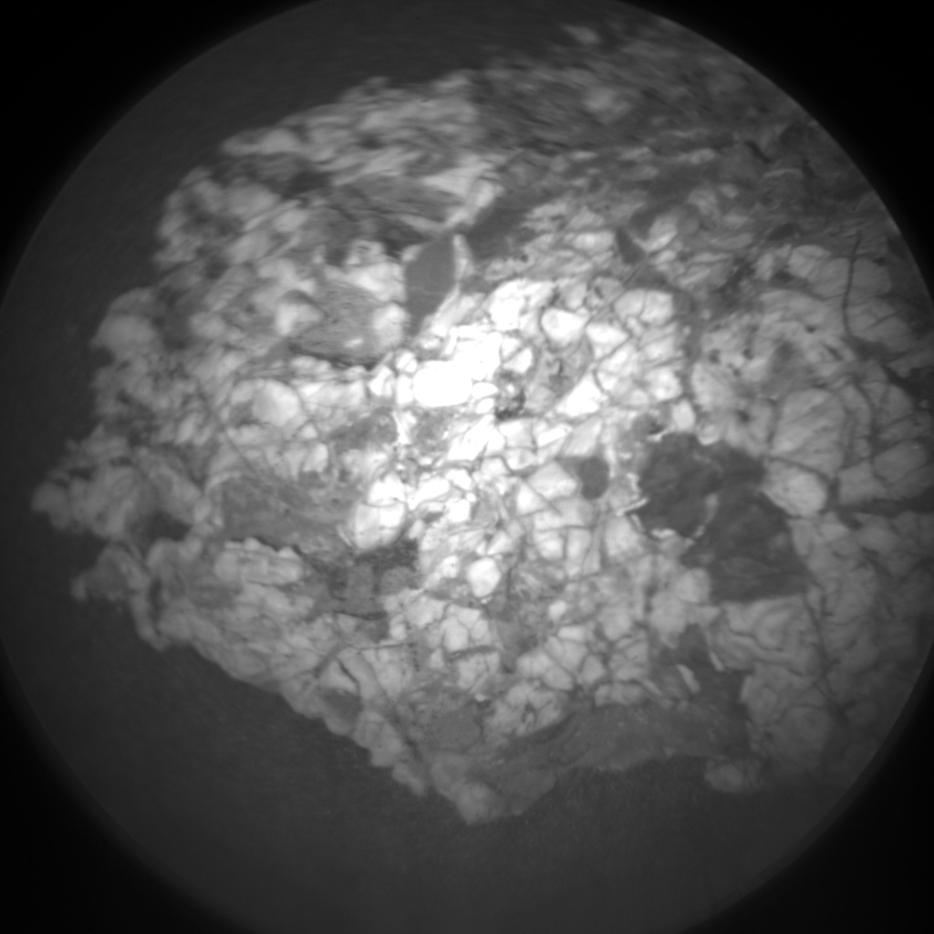 Nasa's Mars rover Curiosity acquired this image using its Chemistry & Camera (ChemCam) on Sol 2015, at drive 1552, site number 69