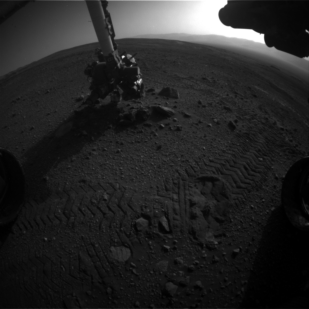 Nasa's Mars rover Curiosity acquired this image using its Front Hazard Avoidance Camera (Front Hazcam) on Sol 2018, at drive 1648, site number 69