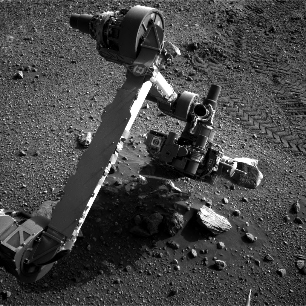 Nasa's Mars rover Curiosity acquired this image using its Left Navigation Camera on Sol 2018, at drive 1648, site number 69